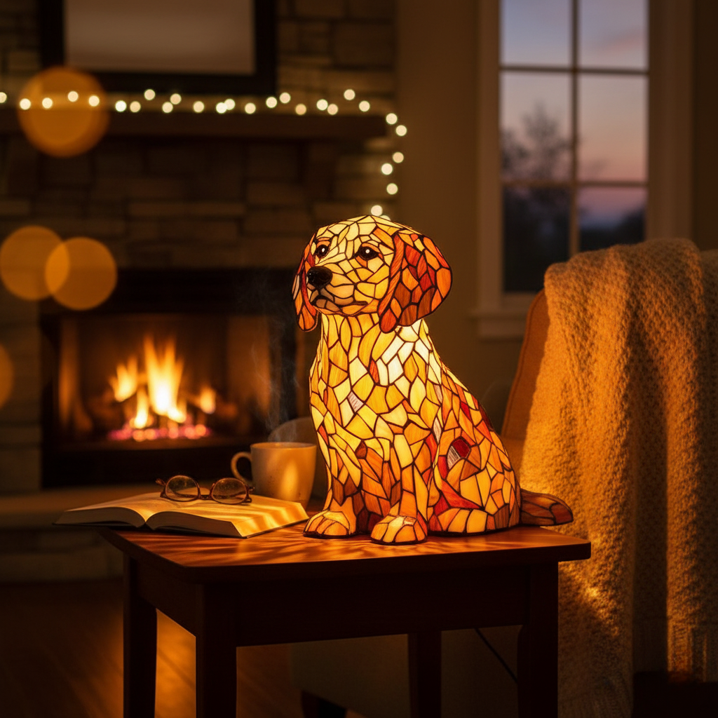 Golden Retriever Lily – Spiritual Sculpture