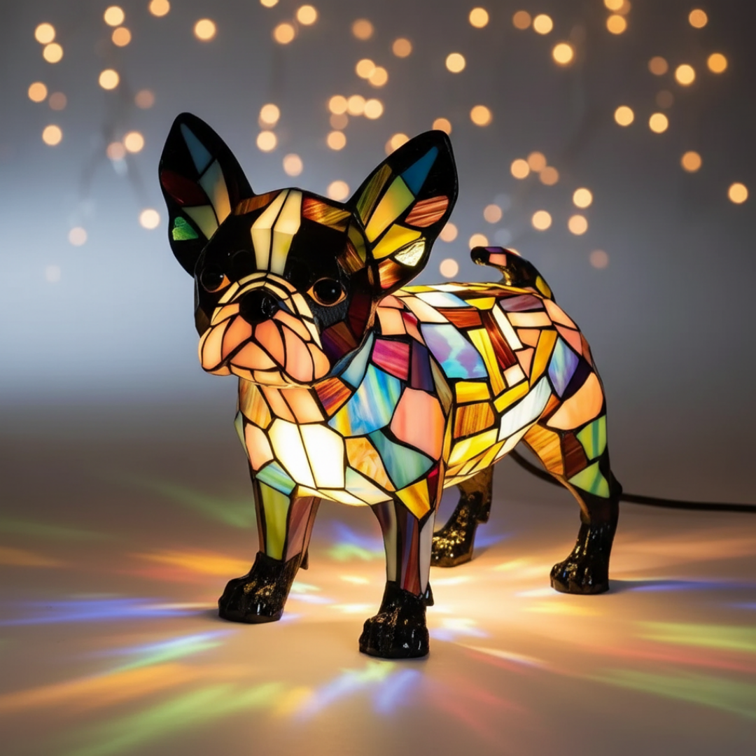 Boston Terrier Sophistication – Soft Light for Your Home