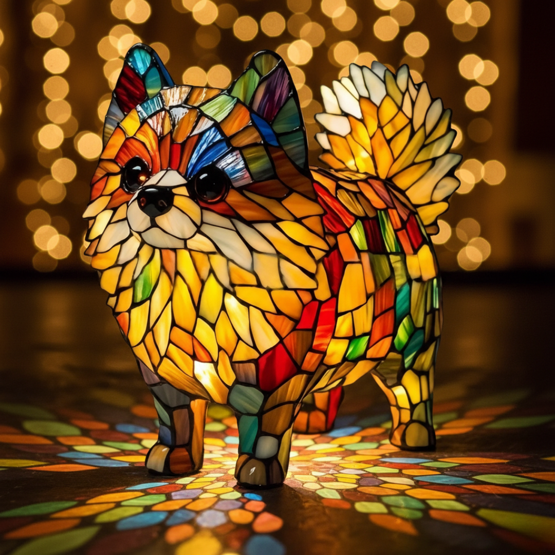 Pomeranian of Everlasting Glow and Hearth Light