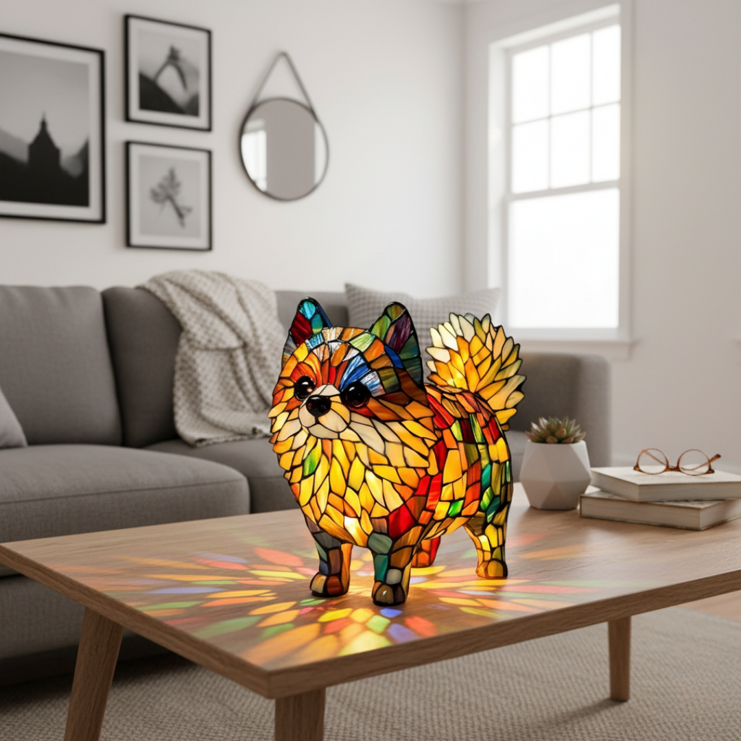 Pomeranian of Everlasting Glow and Hearth Light