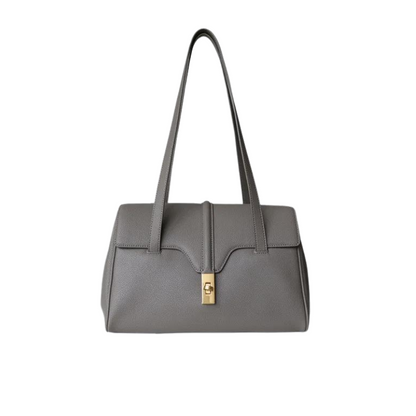 Genuine Leather Tote Bag Ione