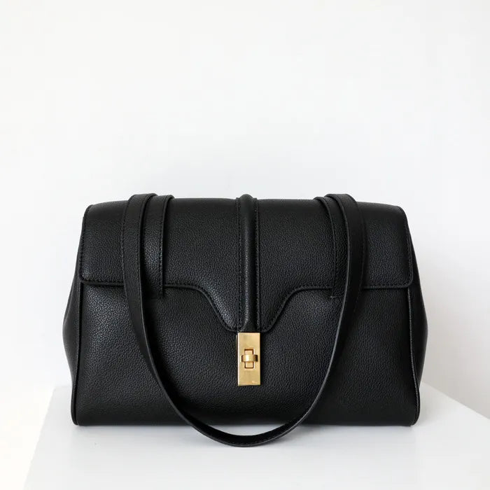Genuine Leather Tote Bag Ione