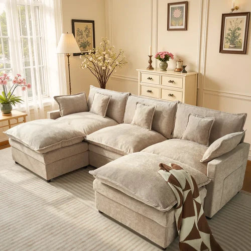 Aurelia Velvet Sectional